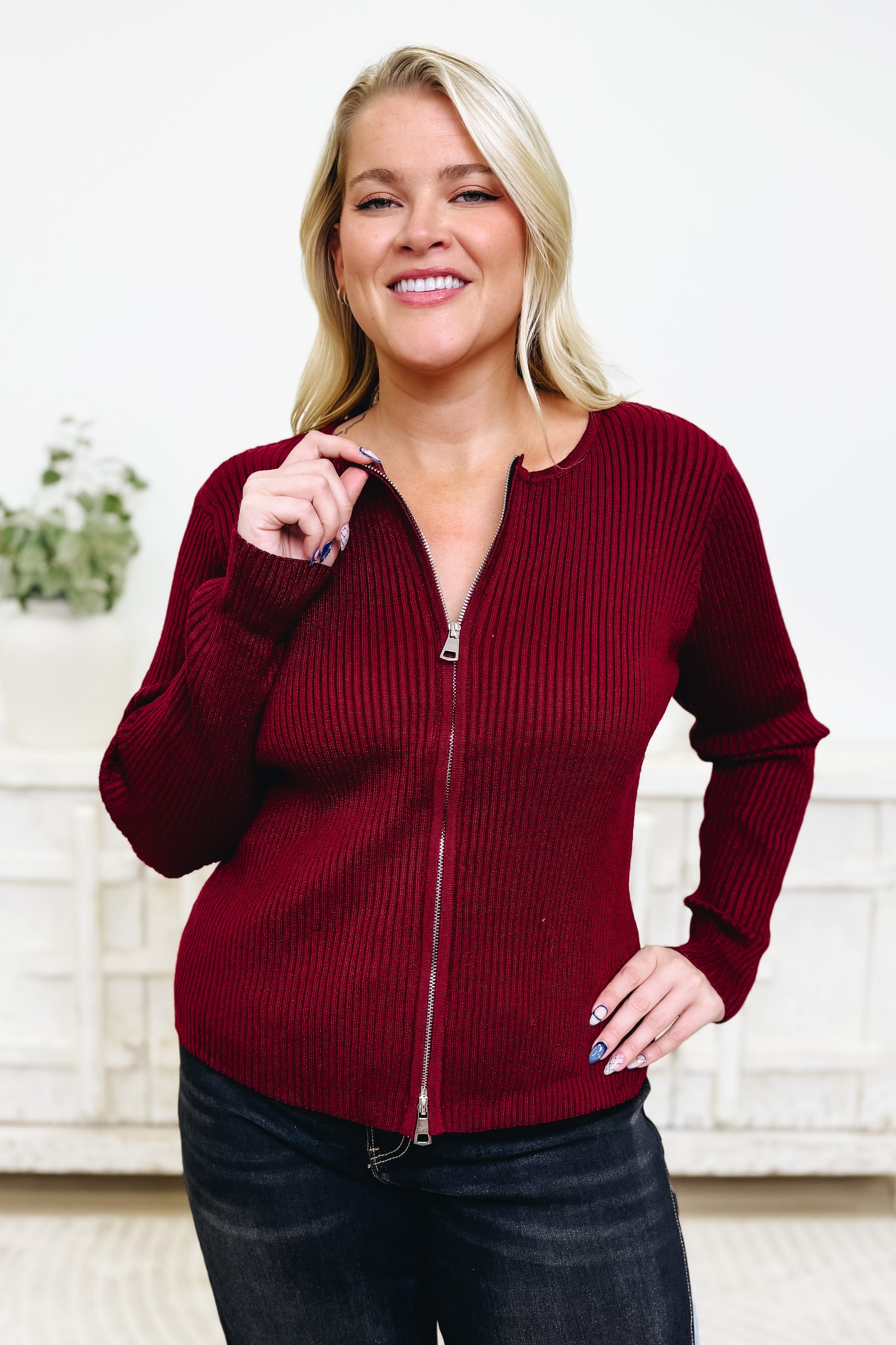 Lovely Lady Sweater Top - 2 Colors!
