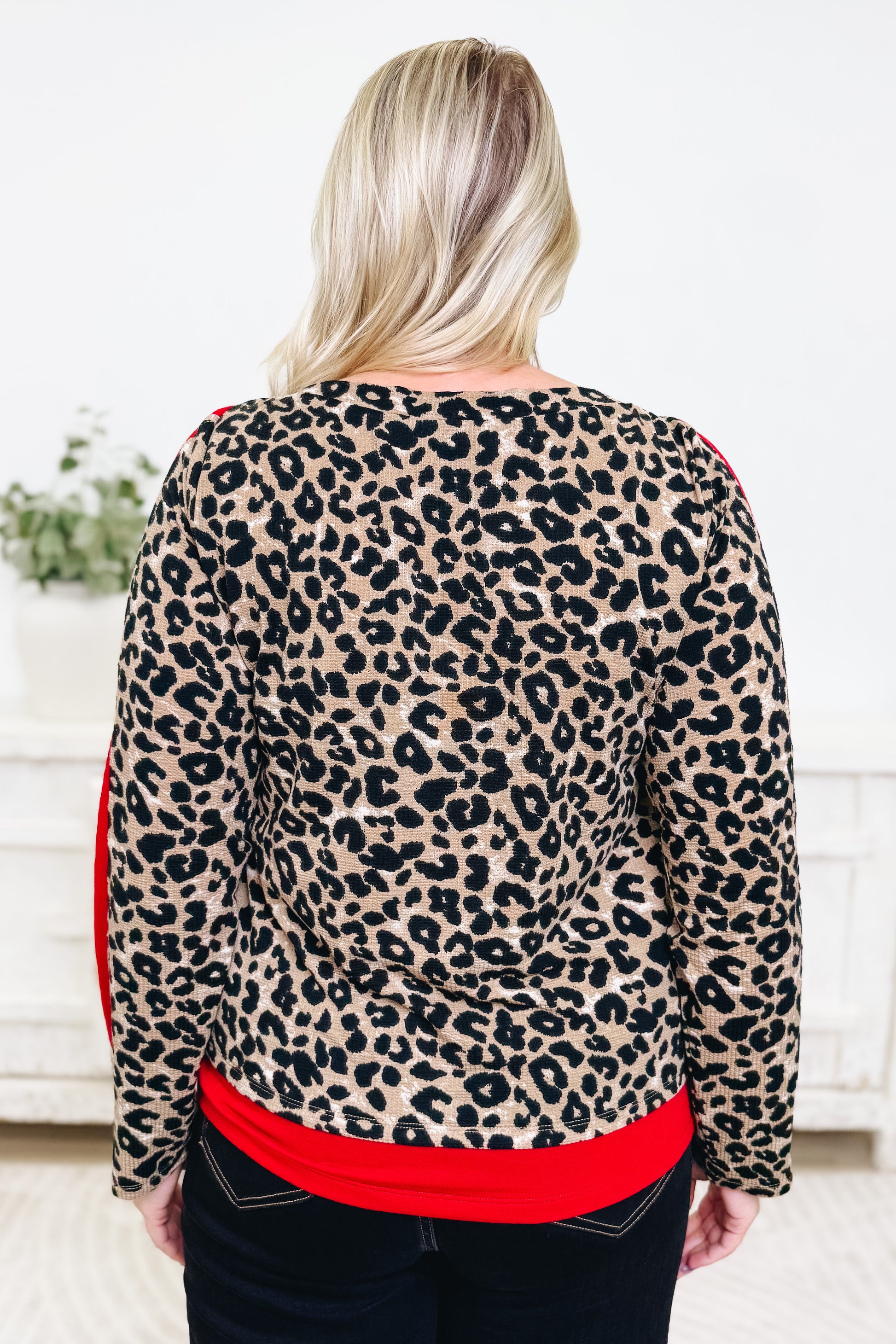 It's Go Time Leopard Top