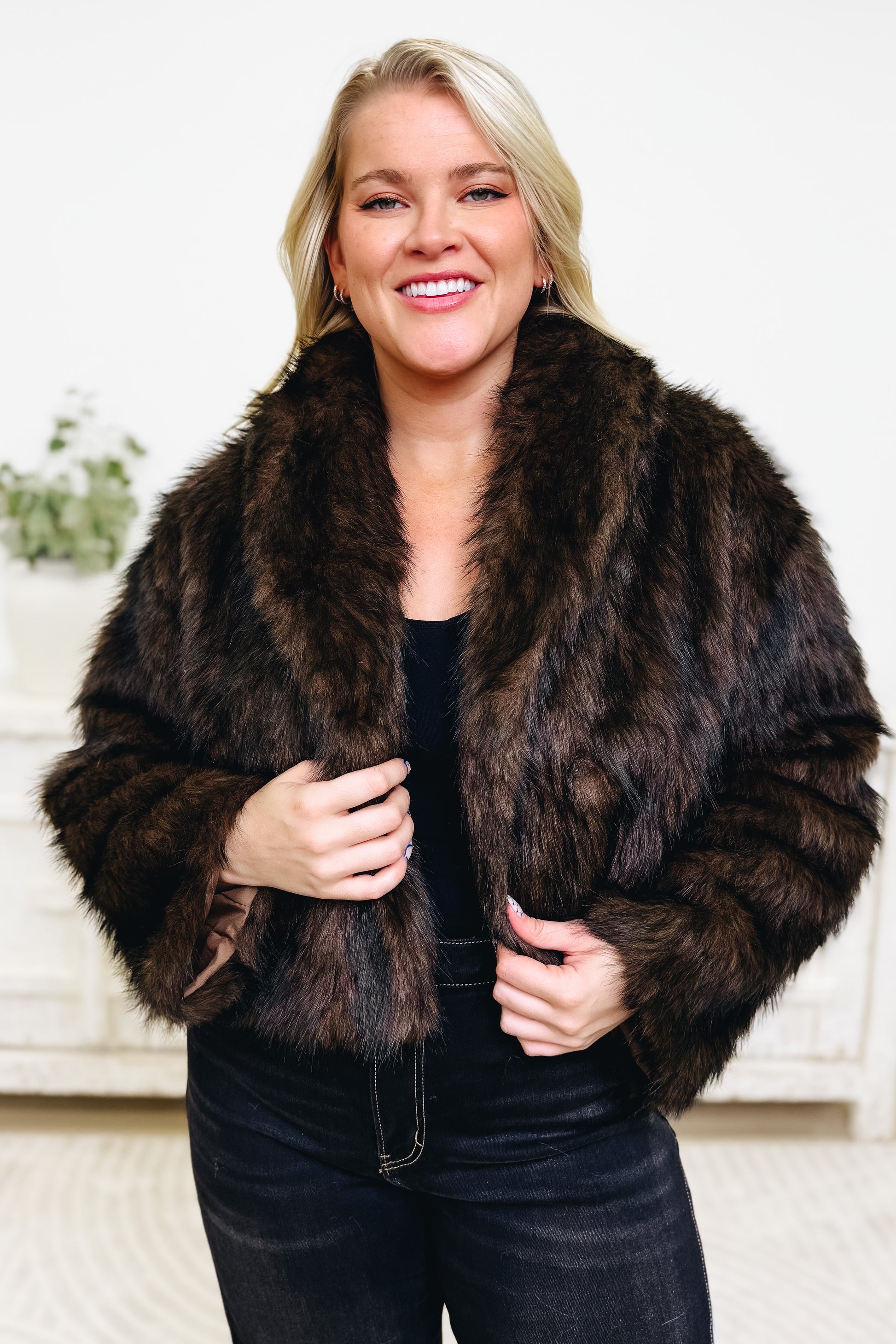 So Icy Fur Jacket - 2 Colors!