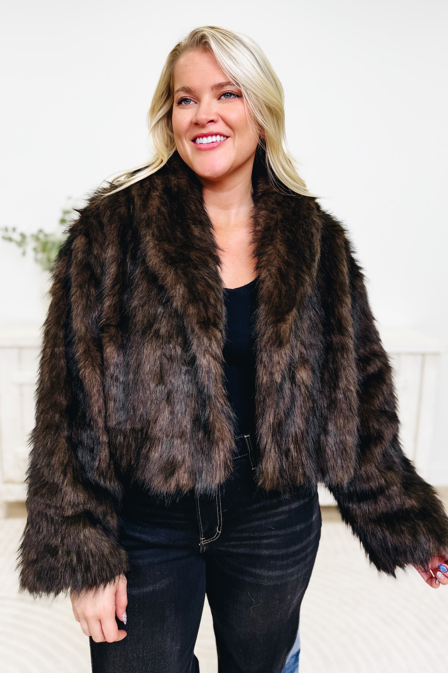 So Icy Fur Jacket - 2 Colors!
