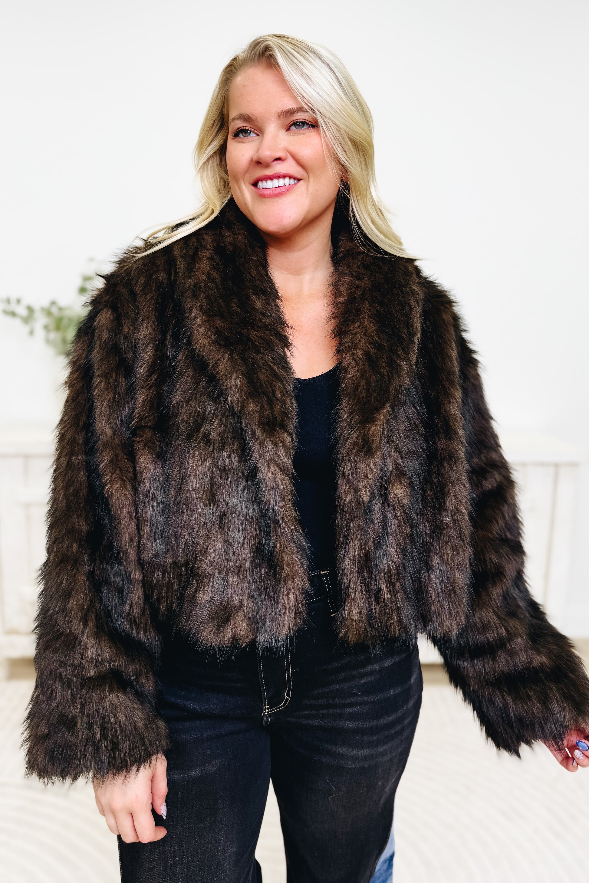 So Icy Fur Jacket - 2 Colors!