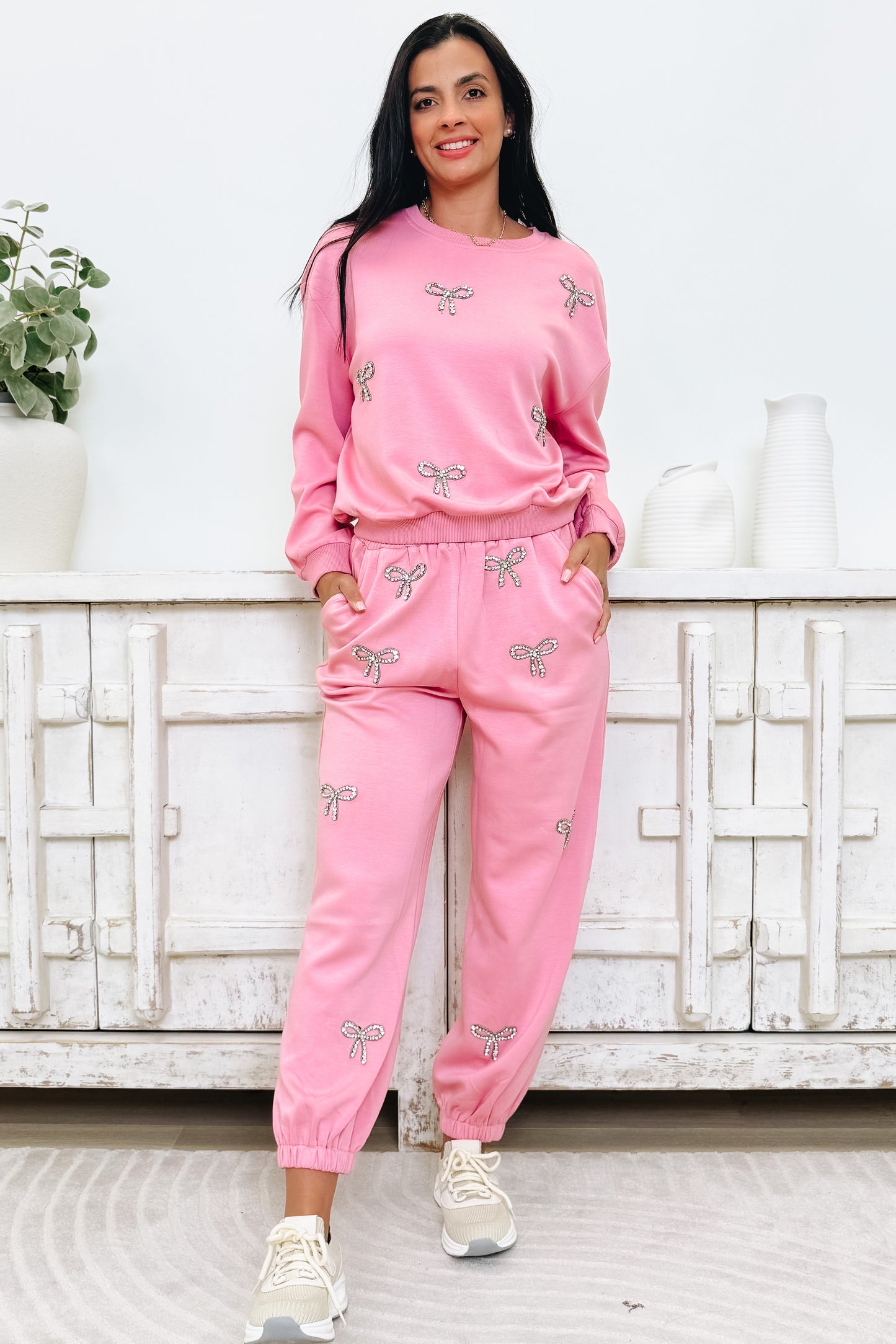 All Tied Up Pants Set- 3 Colors!