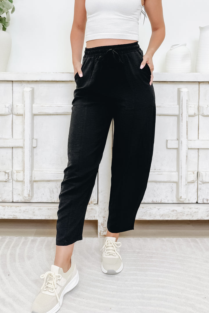 Draw The Line Pants - Black