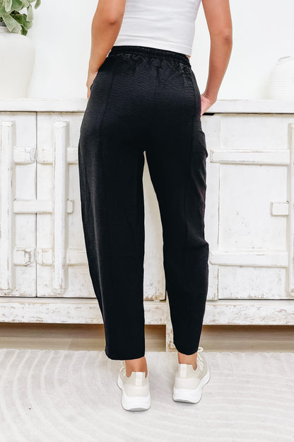Draw The Line Pants - Black