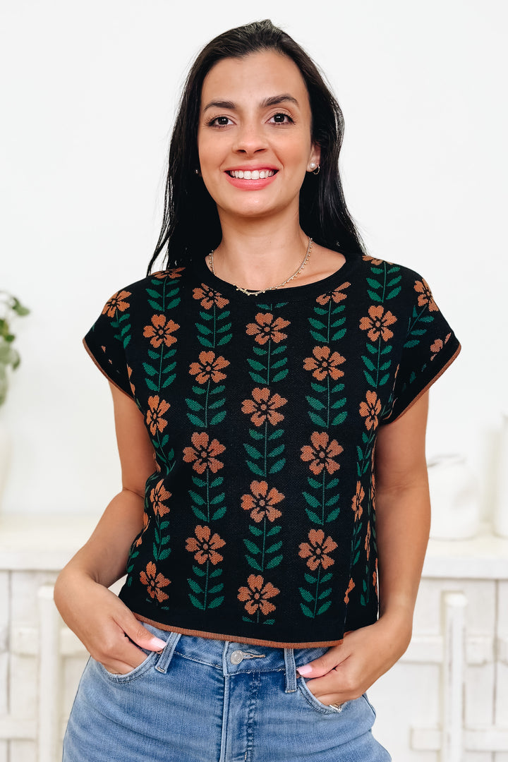 Alright By Me Floral Top