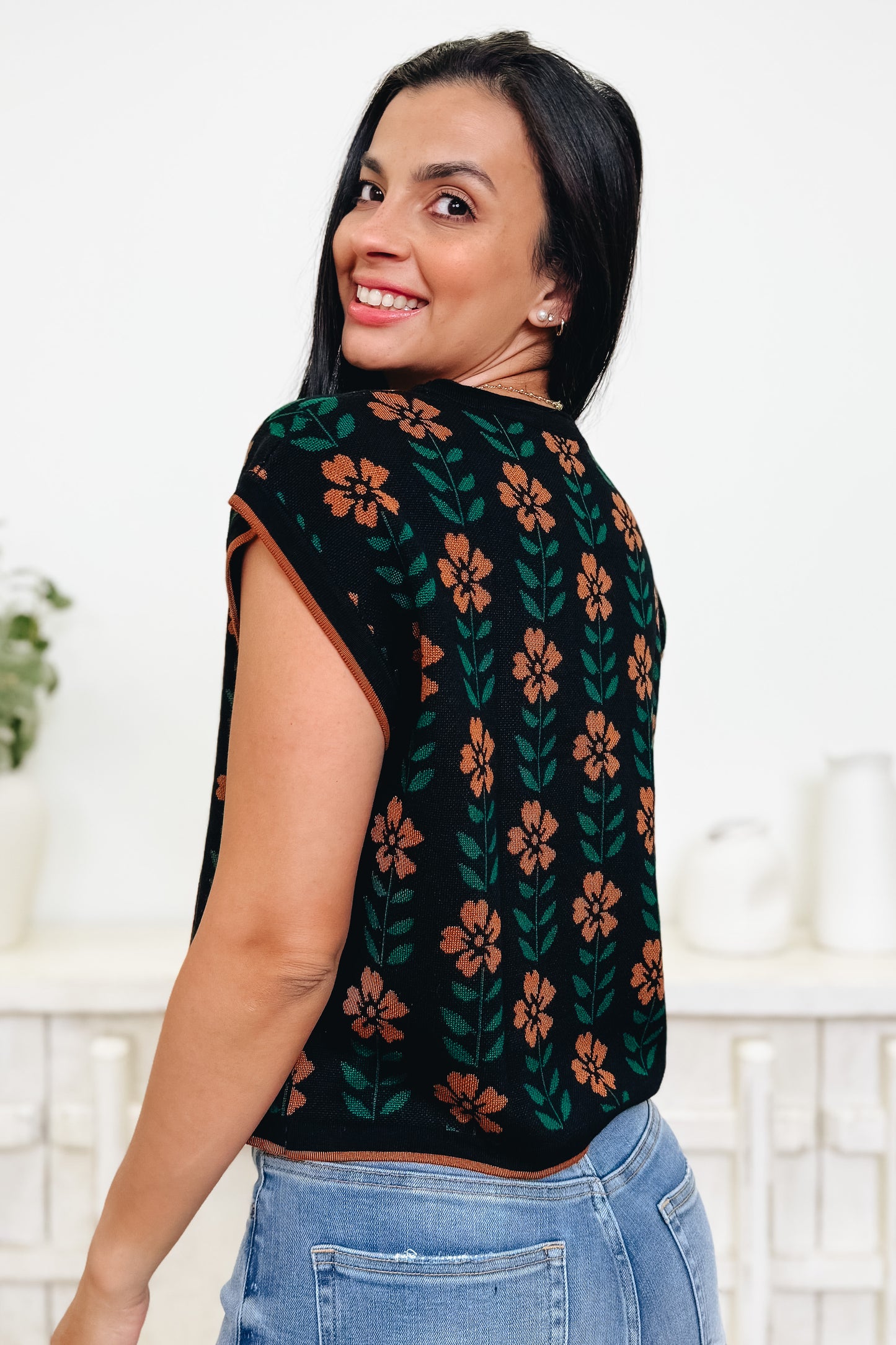 Alright By Me Floral Top