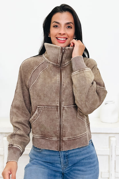 The Lou Zip Up Sweatshirt - 11 Colors!