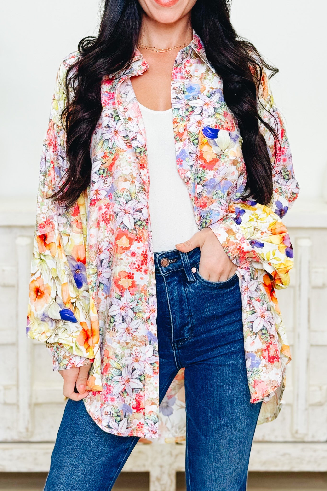 Sprinkled With Love Shacket - 2 Colors!