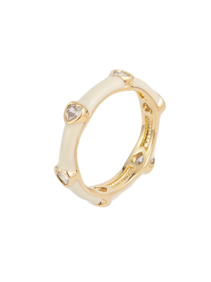 Virginia Ring - Gold Cream