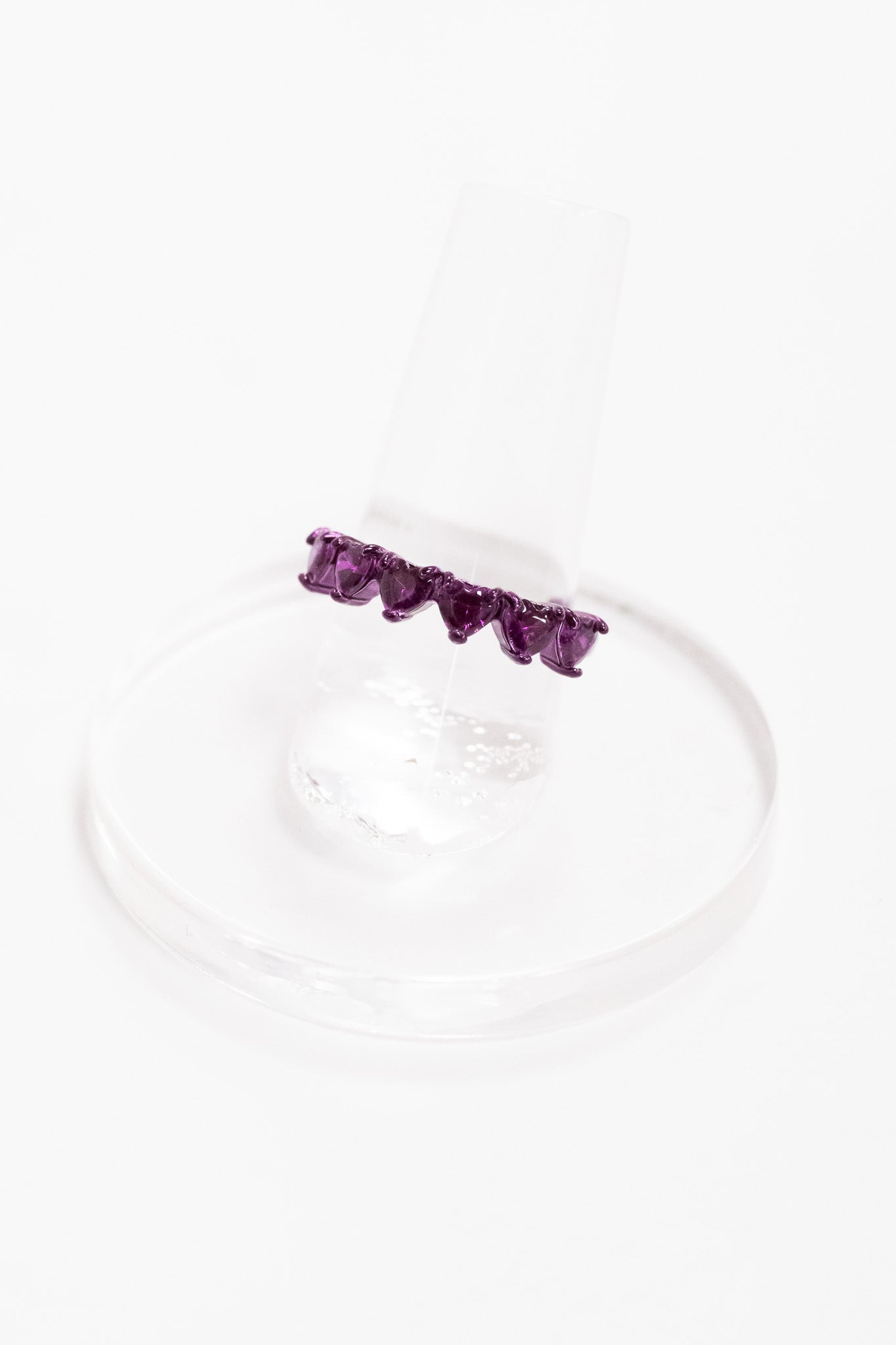So Beautiful Ring - Metallic Mulberry