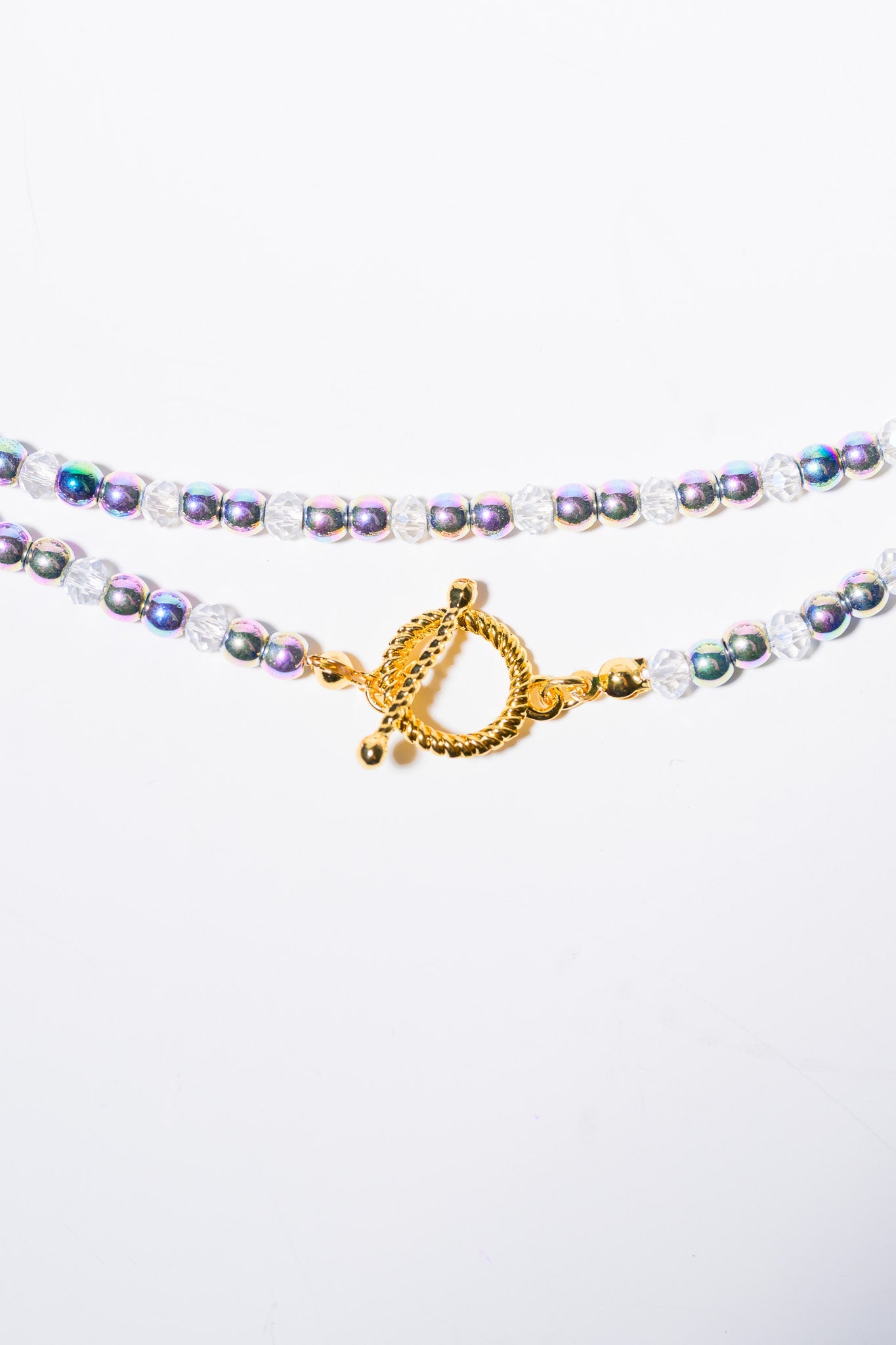 White Lotus Necklace - Gold Mystic Mermaid
