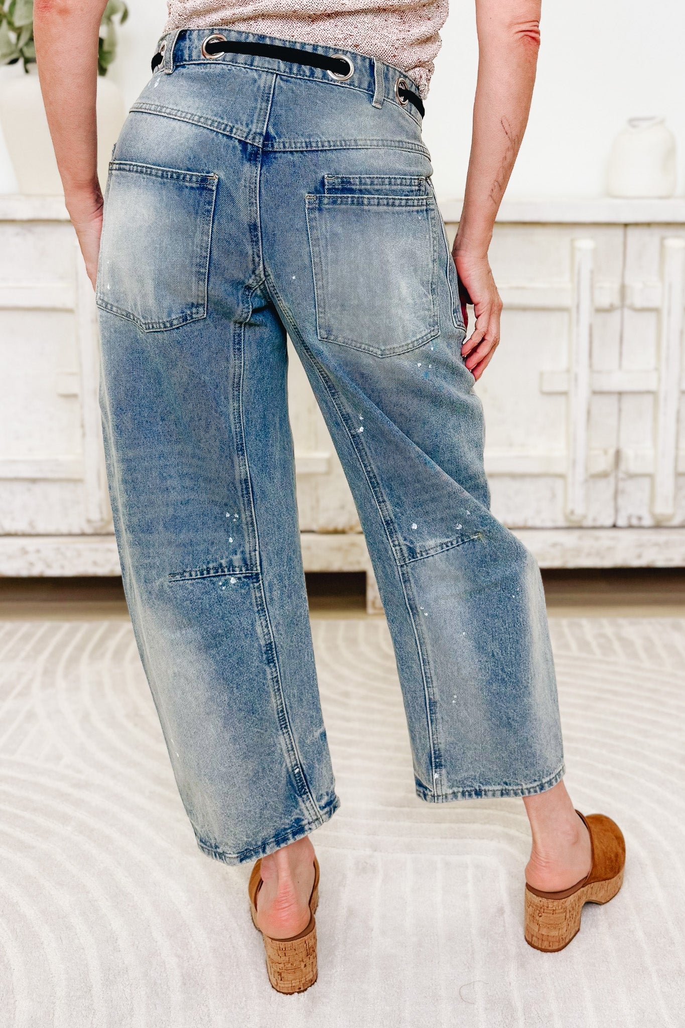 Ride Sally Ride Horseshoe Jeans - Medium