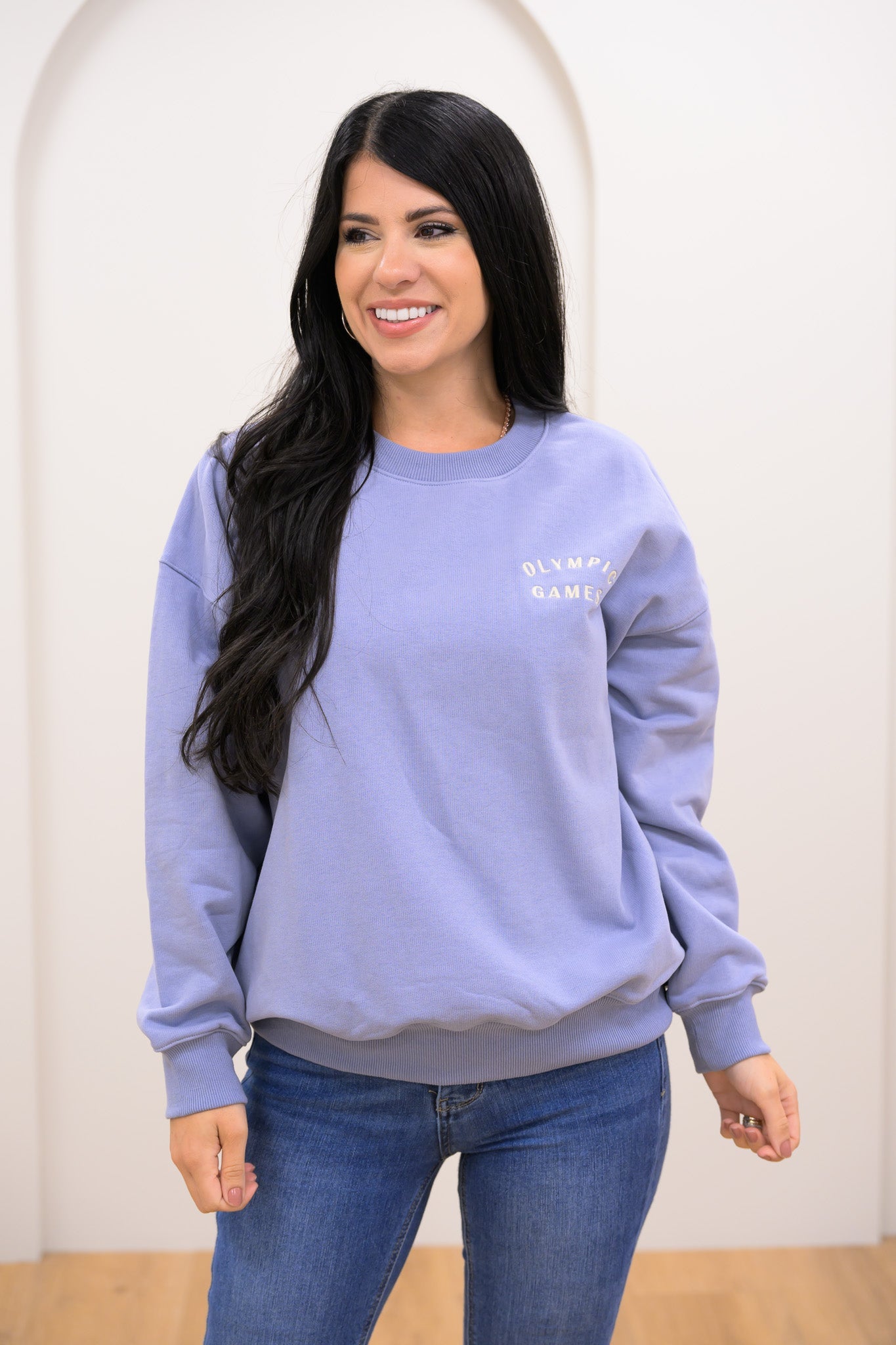 Olympic Games Pullover Top