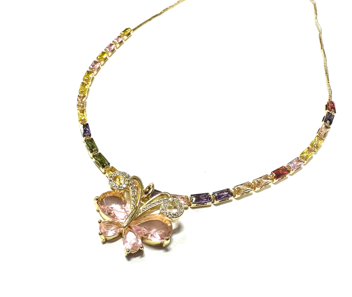 BB Lila Happy Girl Necklace