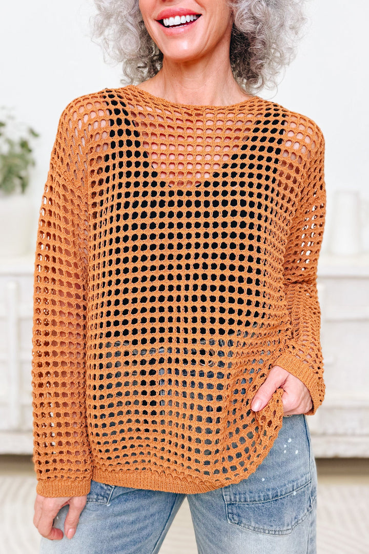 Mean What You Crochet Sweater