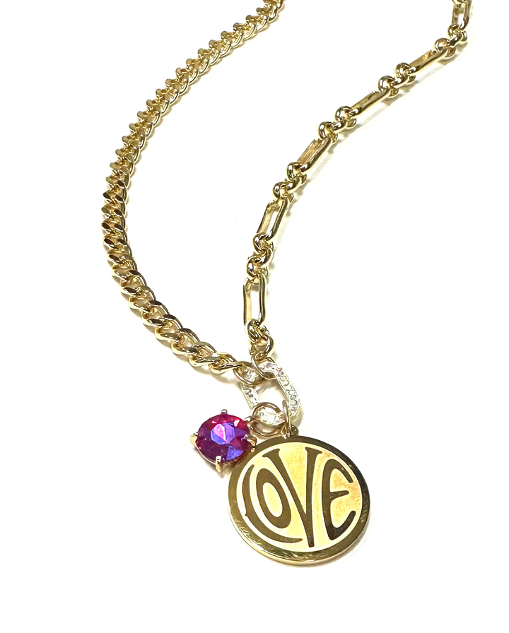 BB Lila You Love Me Necklace