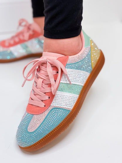 The Lennon Sneakers - Green Multi