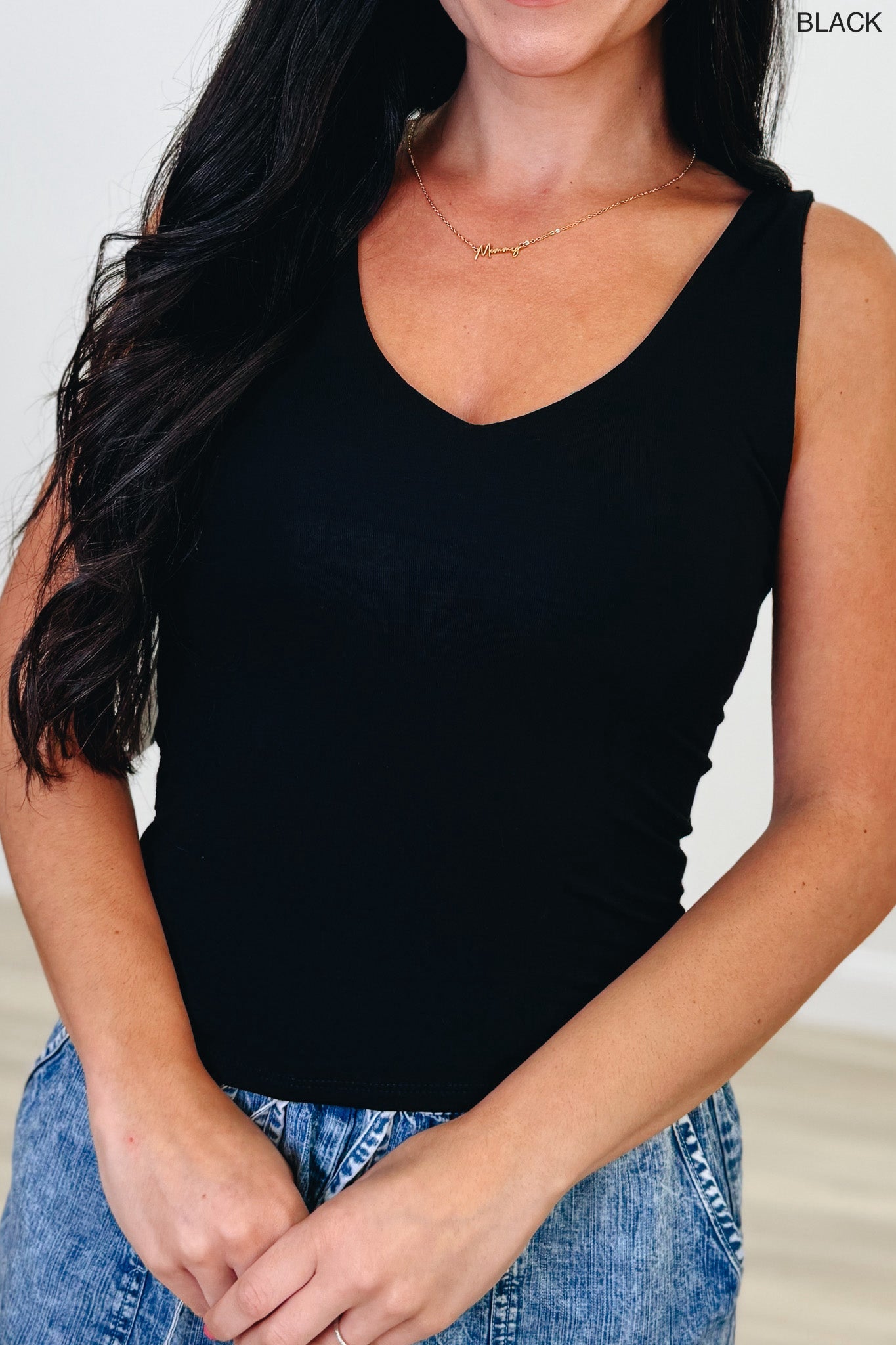 Soft & Stretchy V Neck Tank Top - 7 Colors!