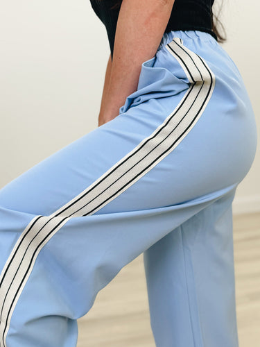 Side Tracked Pants - 3 Colors!