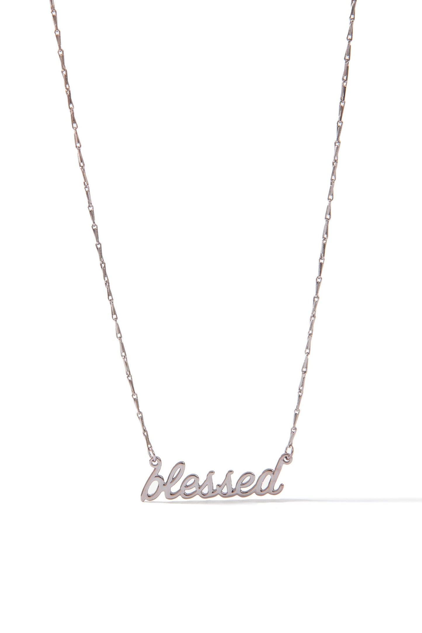 Written In My Heart Necklace Blessed