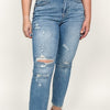 Judy Blue 90's Hi Rise Slim Straight Leg Jeans