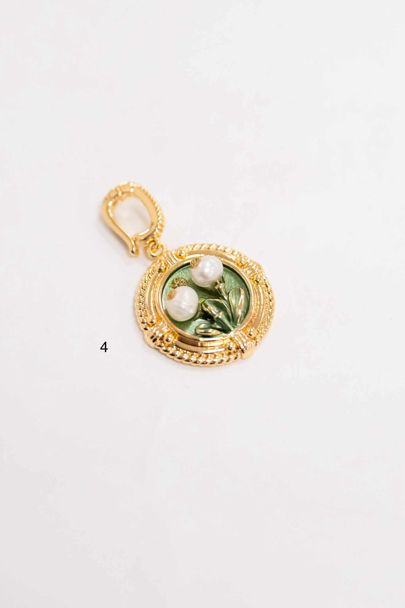 Garden Bloom Charm - Gold