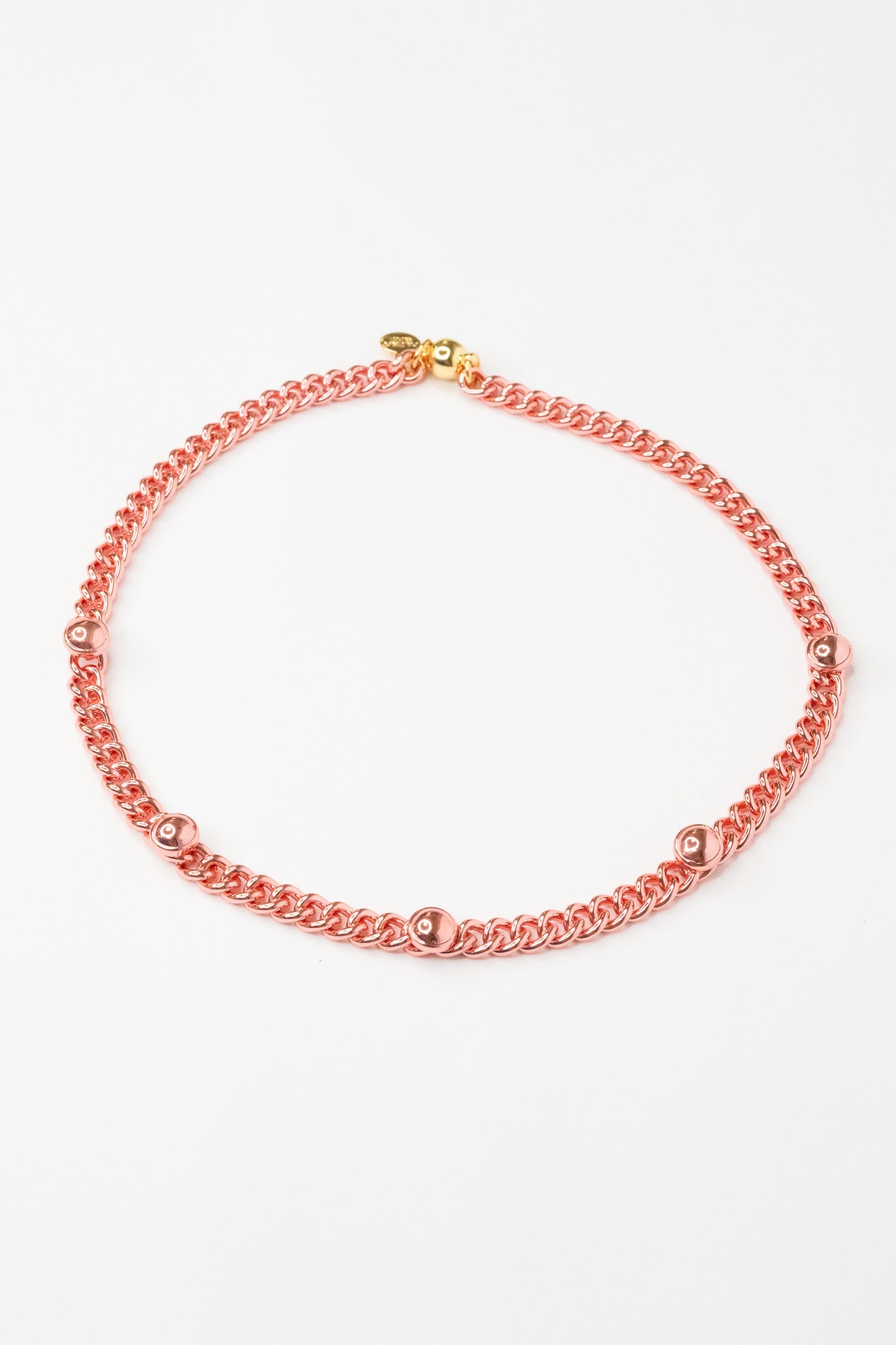 Paraiso Beach Necklace - Metallic Flamingo