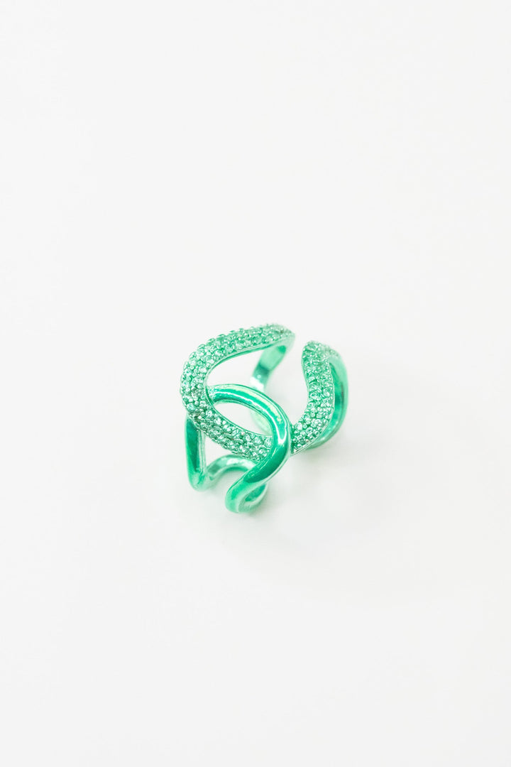 Brooklyn Ear Cuff - Liquid Metallic Fantasy Island