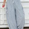 In The Line Up Drawstring Pants - 3 Colors!