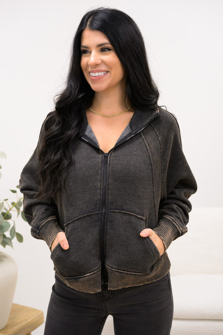 The Lou Zip Up Sweatshirt - 11 Colors!