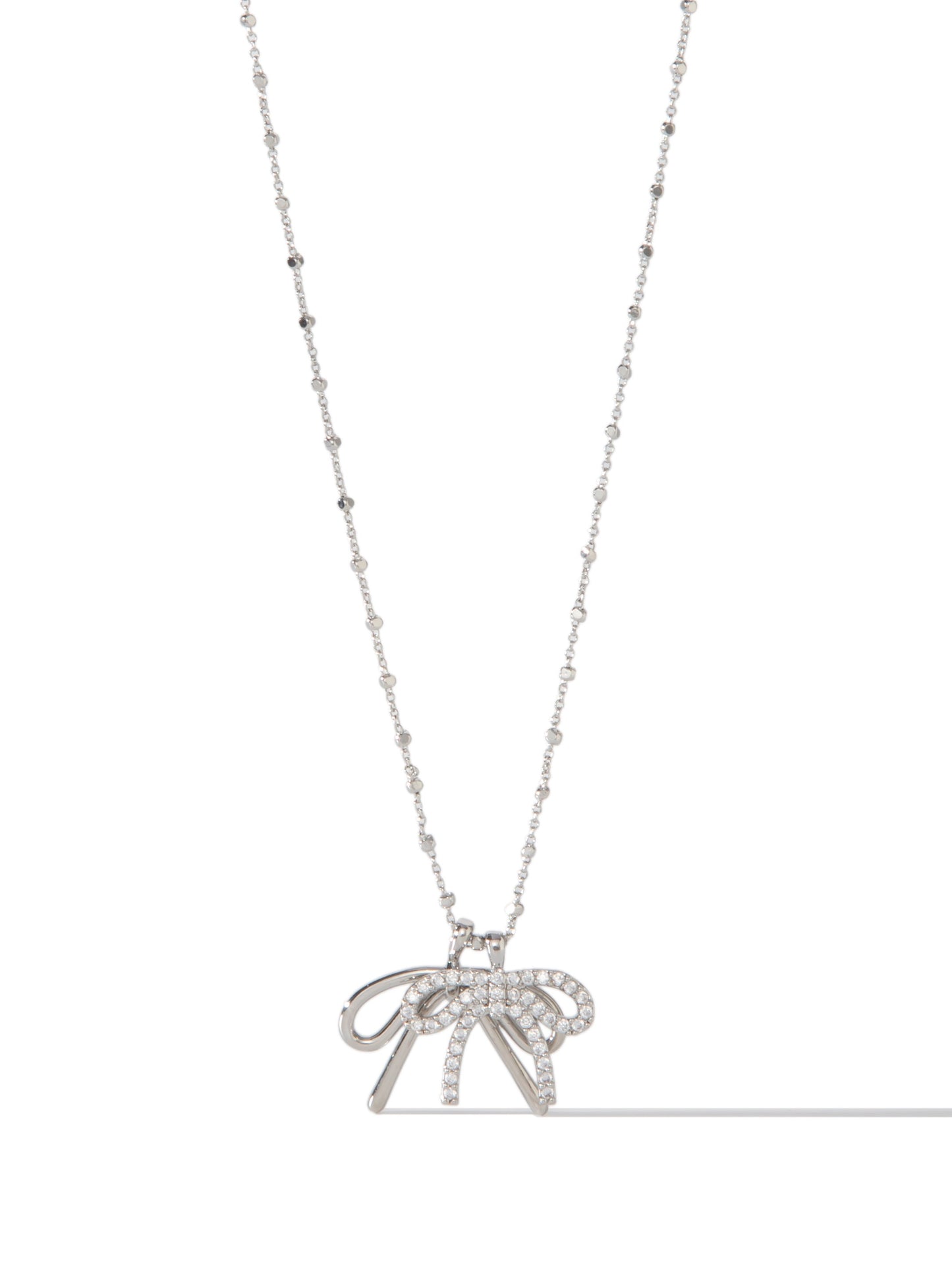 Double Bow Necklace