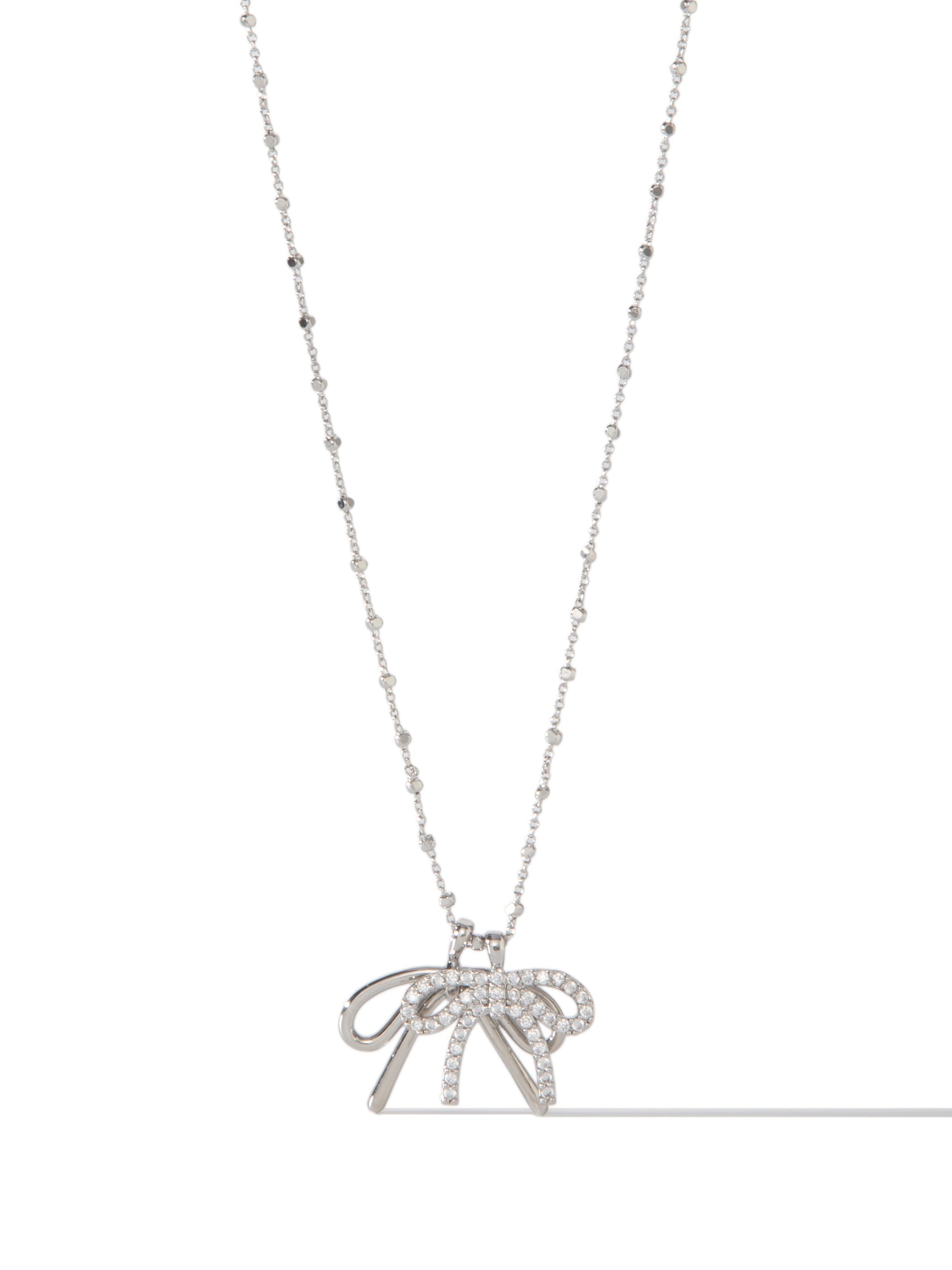 Double Bow Necklace