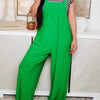 Sleek & Strut Jumpsuit - Kelly Green