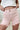 Pretty Sunset By Risen - Distressed Shorts - Soft Pink