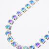 Ava Necklace - Liquid Metallic Pearl White AB
