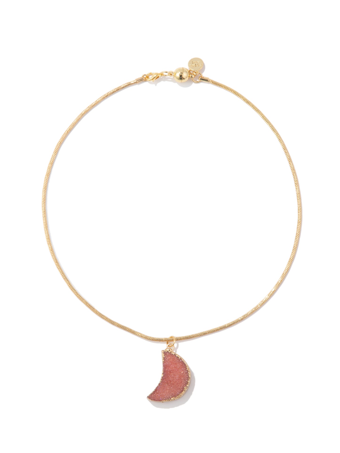 Anabella Necklace - Gold Pomegranate Moon