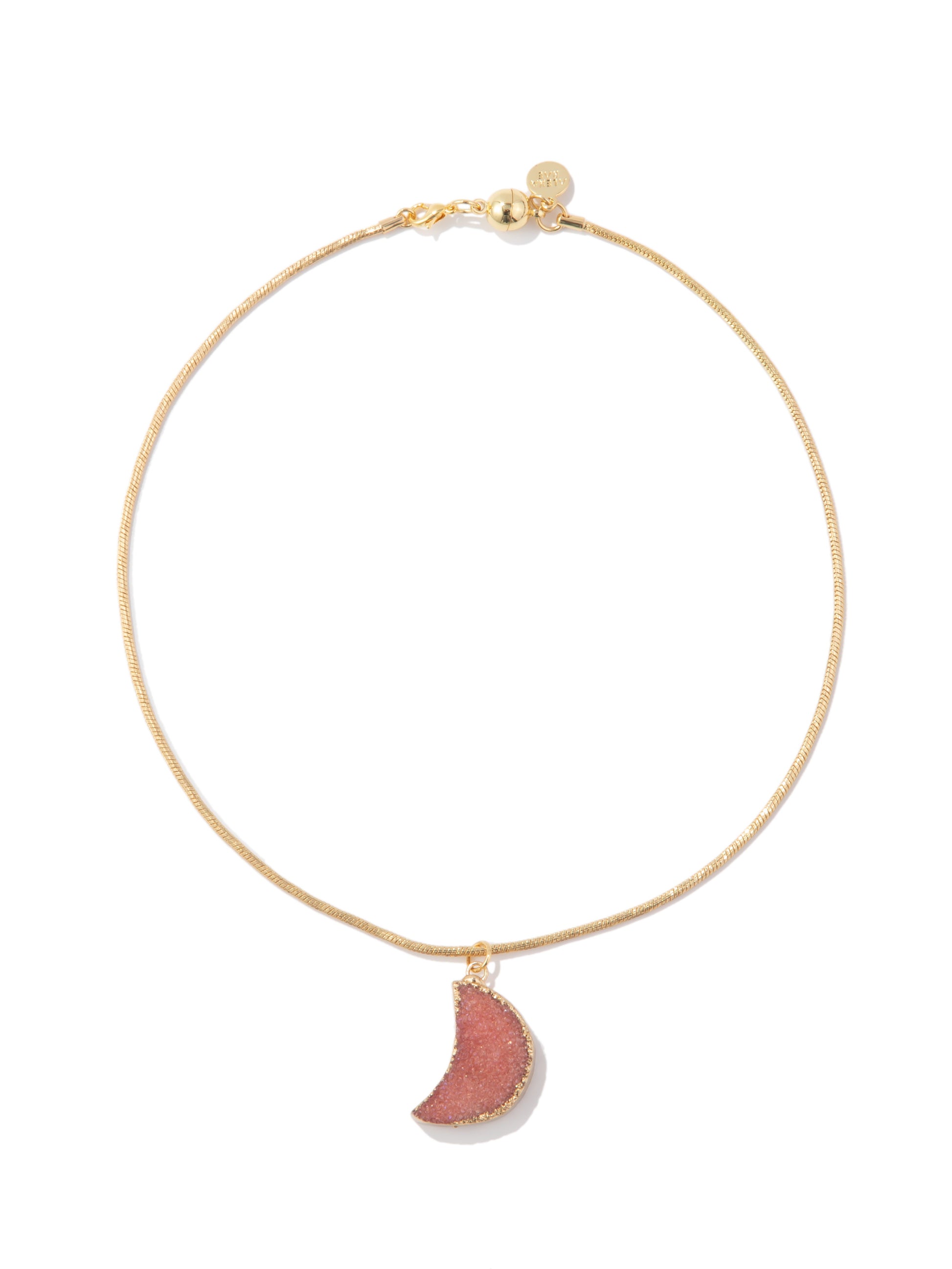 Anabella Necklace - Gold Pomegranate Moon
