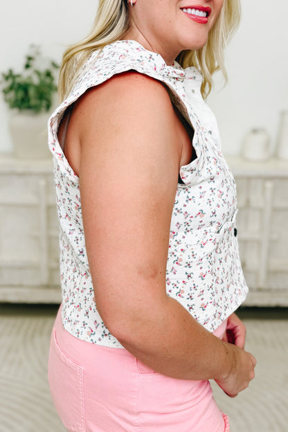 Gone With The Wind Floral Vest