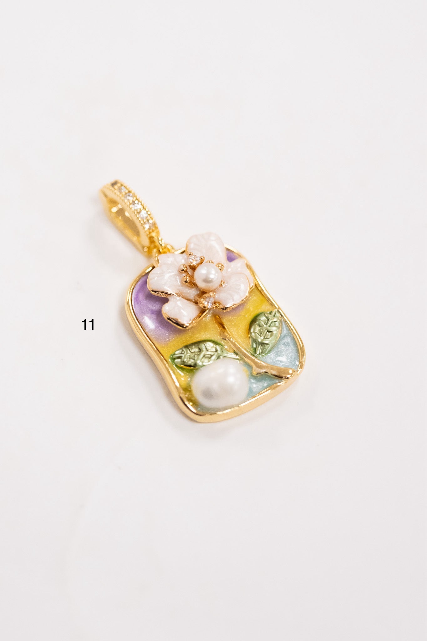 Garden Bloom Charm - Gold