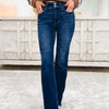 Slay Girl By Judy Blue - Vintage Frayed Hem Bootcut Jeans