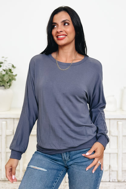 Back To Casual Top - 2 Colors!