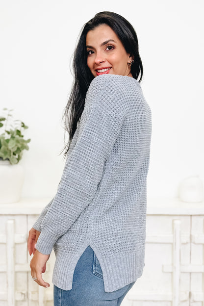 Easy Breezy Waffle Knit Sweater Cardigan - 6 Colors!