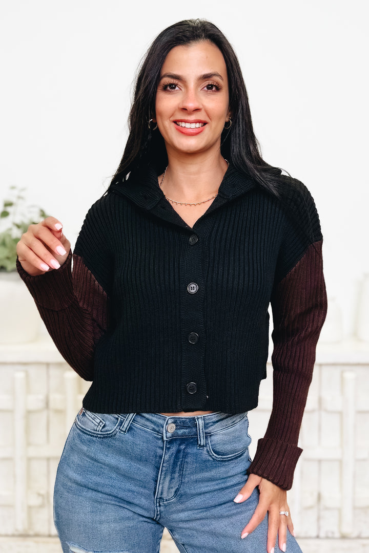 Uptown Sweater Cardigan - 2 Colors!
