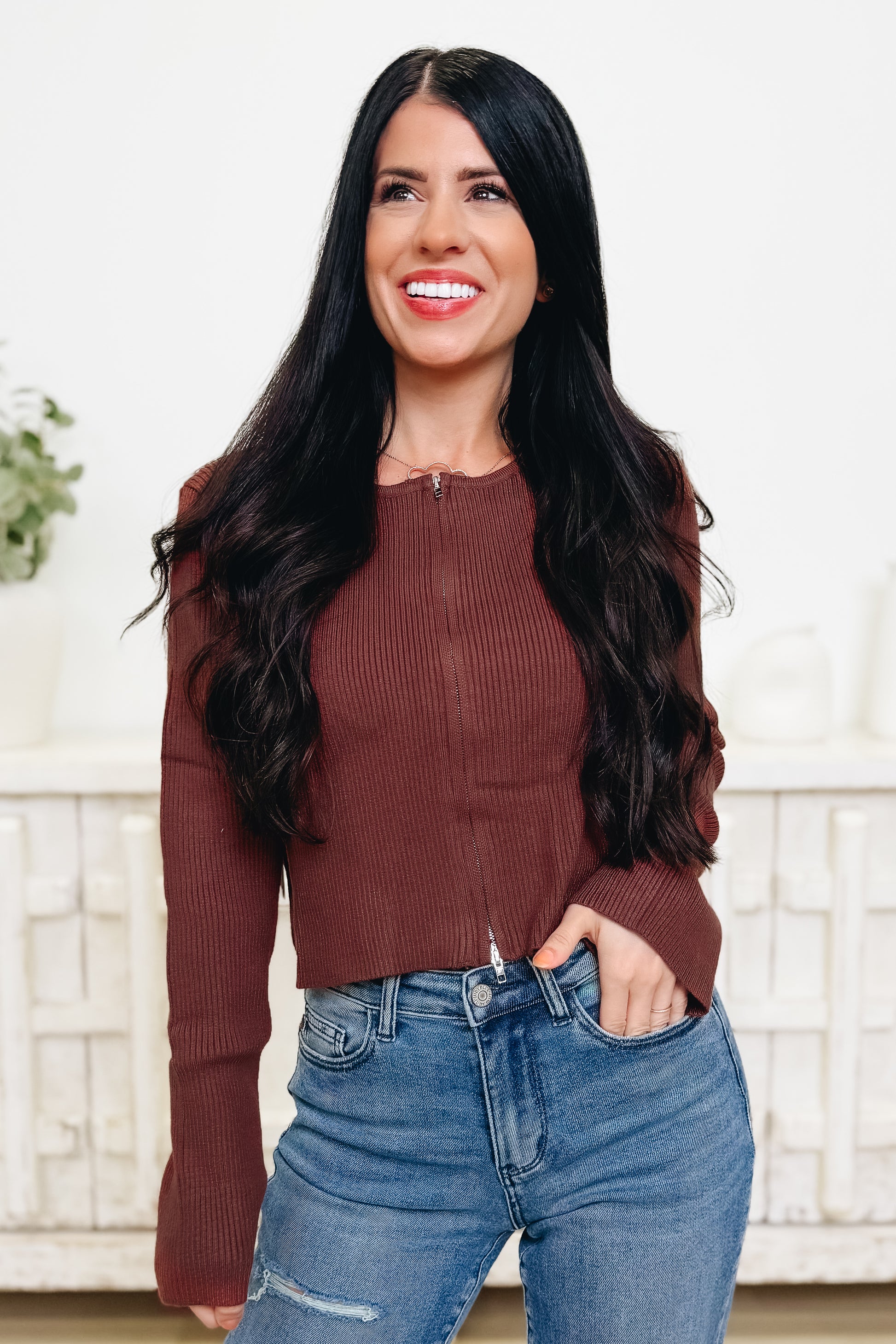 Fully In Fall Sweater Cardigan - 2 Colors!