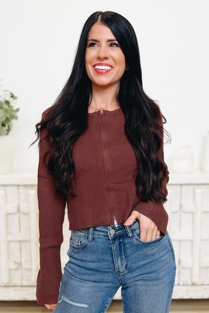 Fully In Fall Sweater Cardigan - 2 Colors!