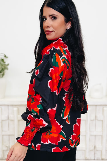 Big Love Floral Top - 4 Colors!