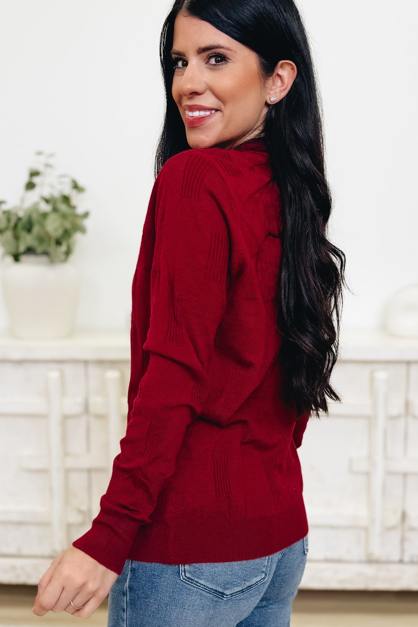 Add A Little Charm Sweater Top - 3 Colors!