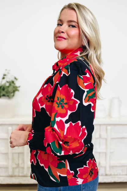 Big Love Floral Top - 4 Colors!