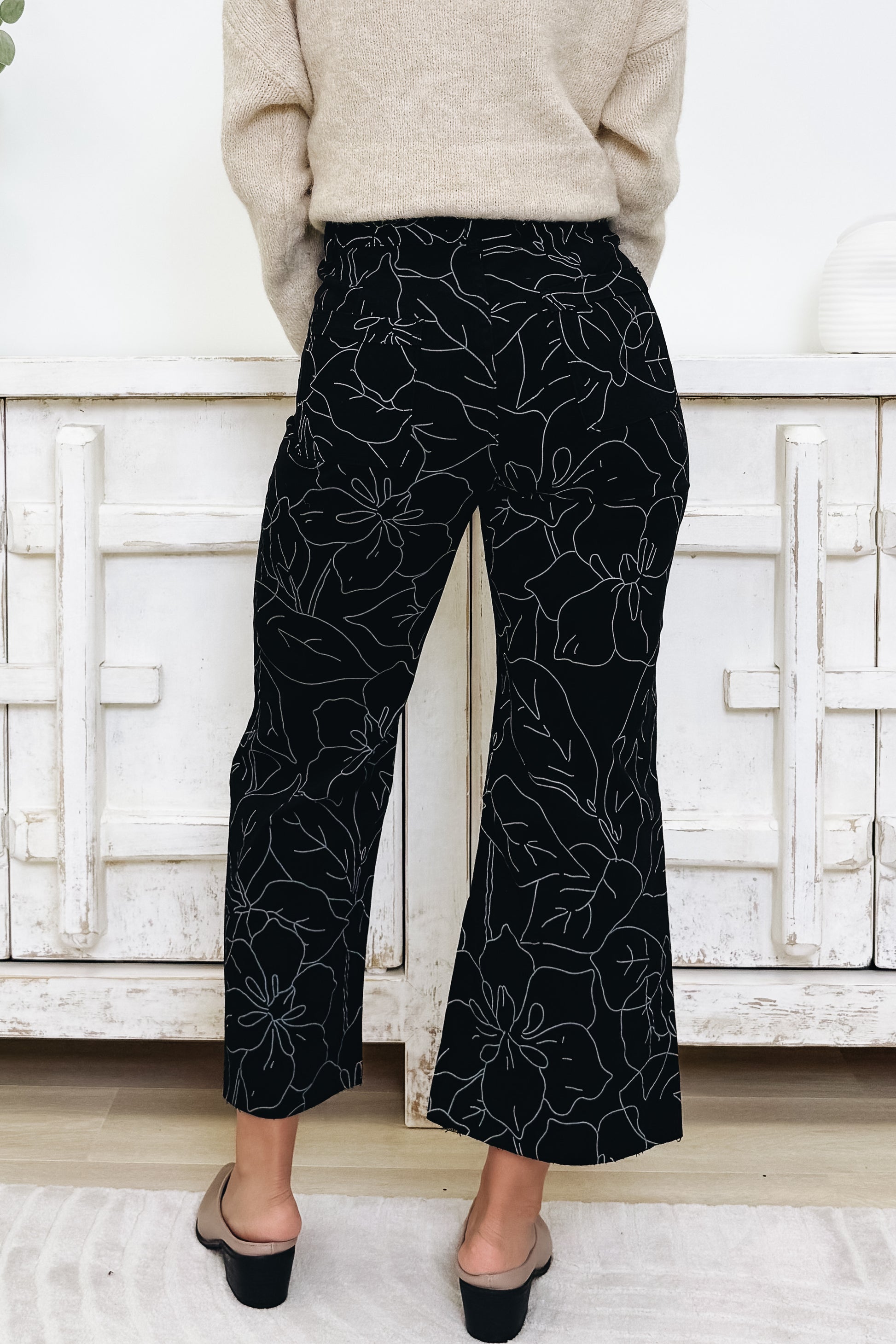 Floral Settings Pants - 2 Colors!