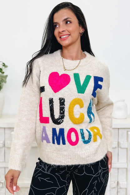 Love Luck Amour Sweater